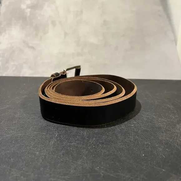 chinese dress ladies Black Dress Belt | Horween Chromexcel Leather main image 1